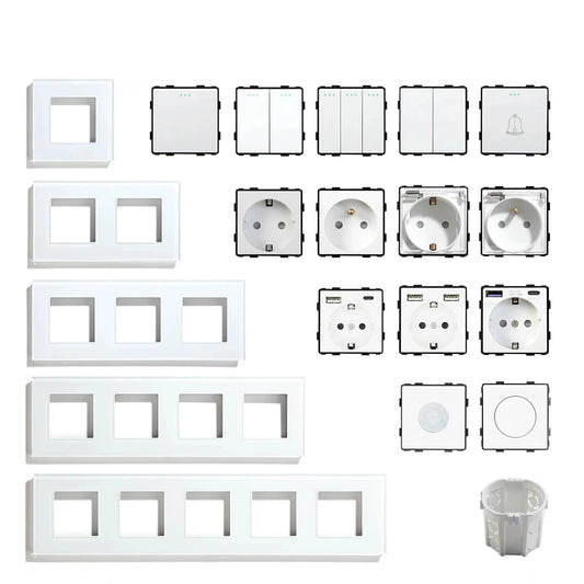 Wall Power Socket Electrical Outlets - Improve Center