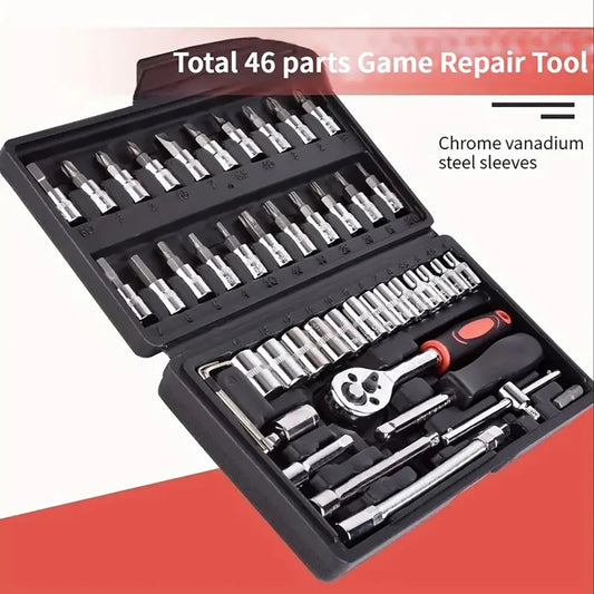 46pcs 1/4 Inch Drive Socket Set - Improve Center