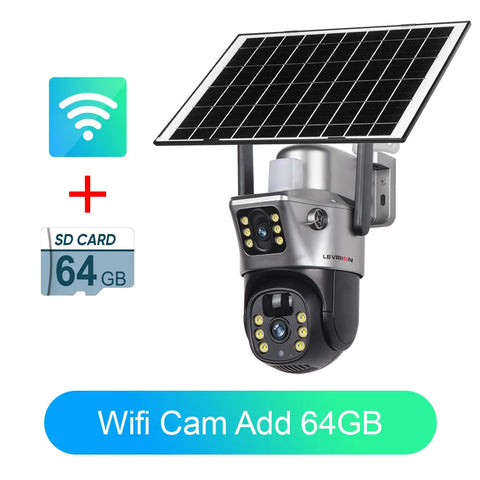 LS VISION Solar Camera - Improve Center