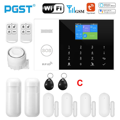 Residential Smart Gsm Wifi Alarm - Improve Center