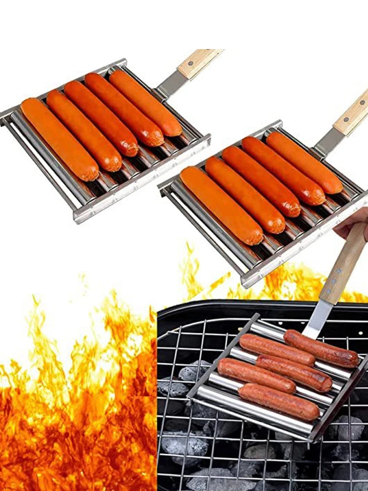 Stainless Steel Hot Dog Roller Rack