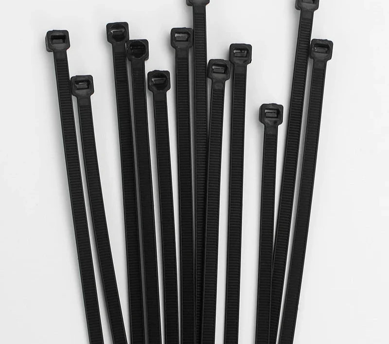 Self-locking plastic nylon tie