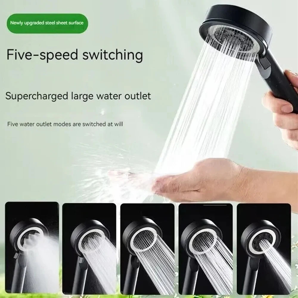 5 Modes Bathroom Shower Head