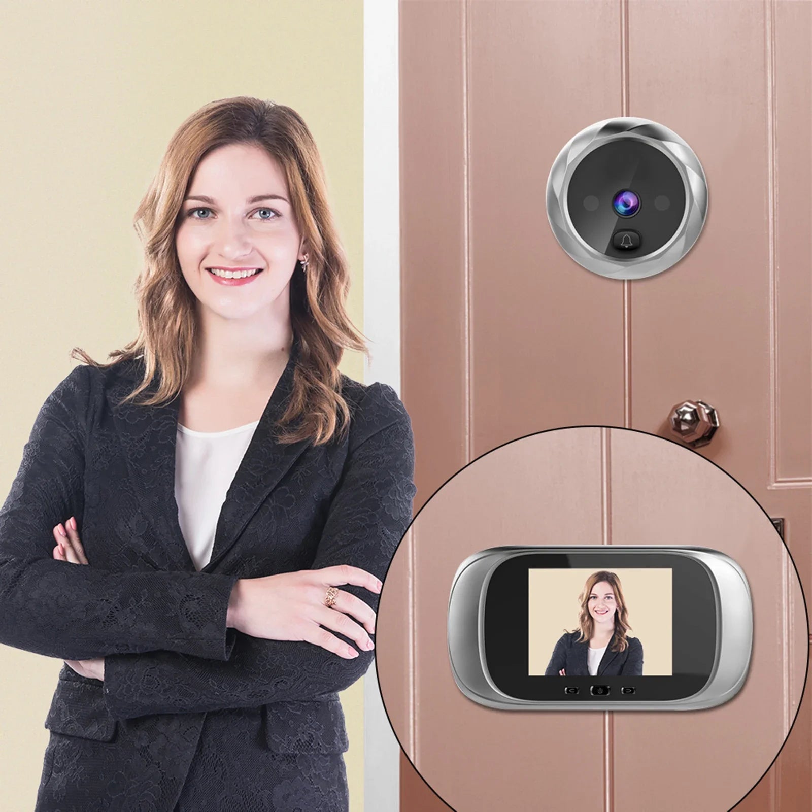 Digital Door Viewer Peephole Camera