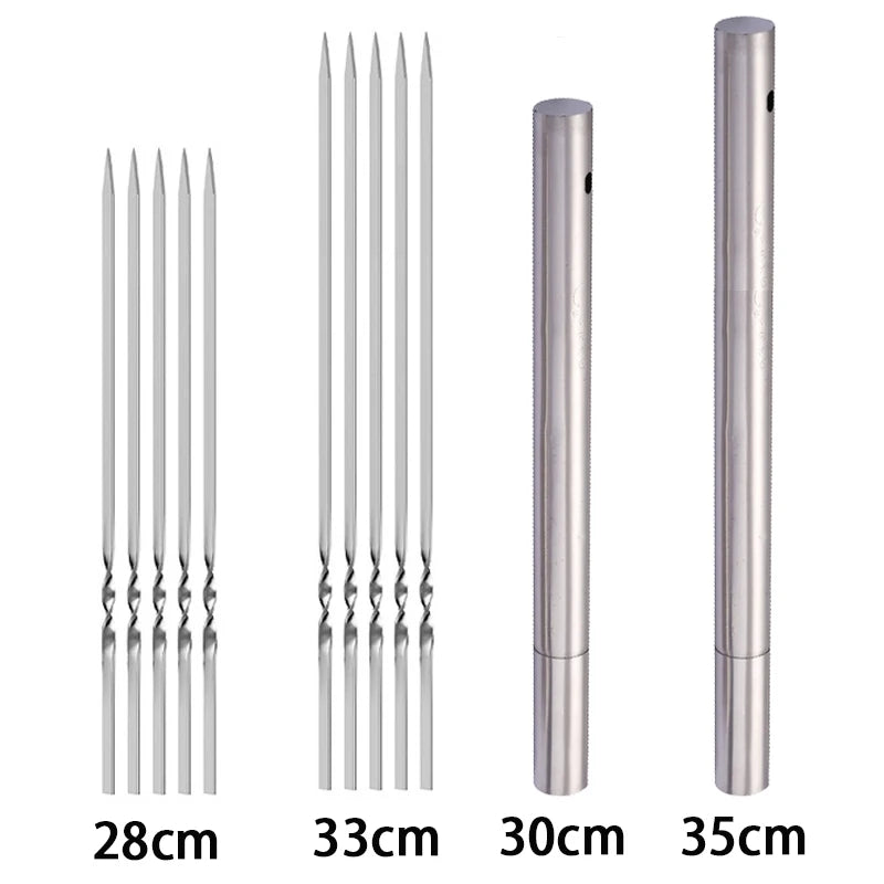 Stainless Steel BBQ Skewers