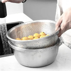 Multi-Purpose Stainless Steel Bowl