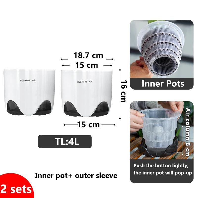Double Layer Plant Container - Improve Center