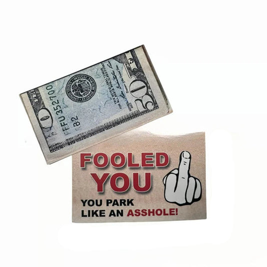 Parking Prank Cards