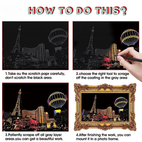 Scratch Art Set