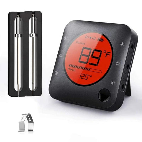 6-Probe Bluetooth Meat Thermometer - Improve Center