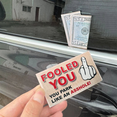 Parking Prank Cards