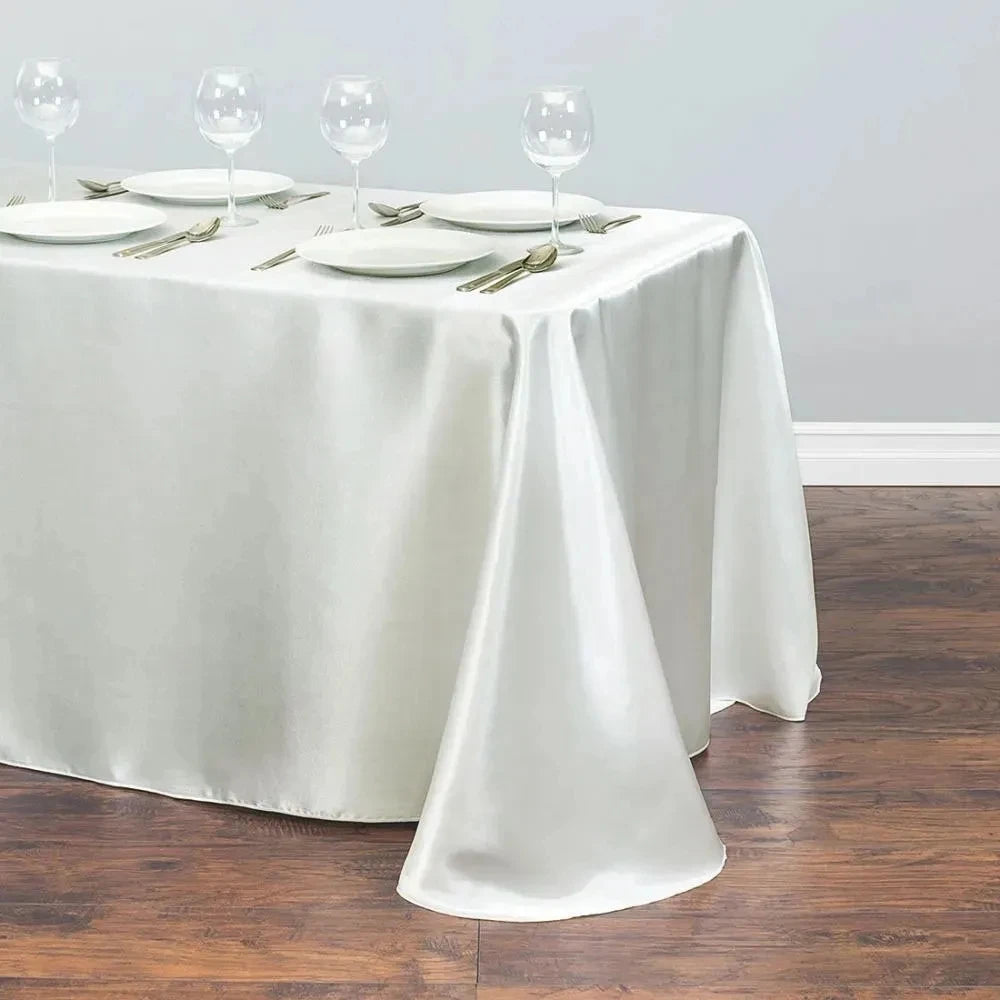 Solid Color Satin Table - Improve Center