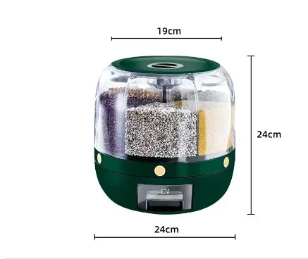 360 Degree Food Storage Box - Improve Center