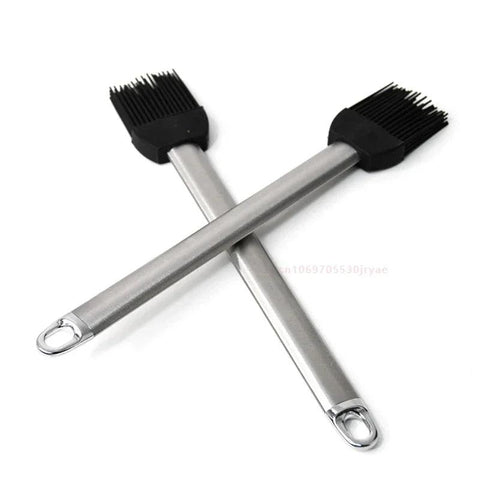 Stainless Steel Silicone BBQ Brush - Improve Center