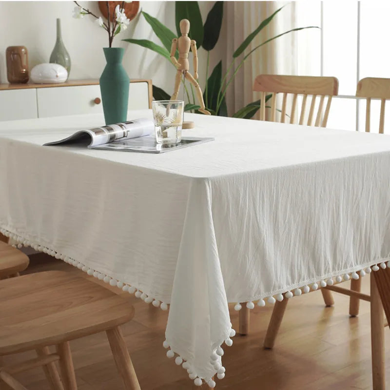 New Cotton Fabric Tablecloth