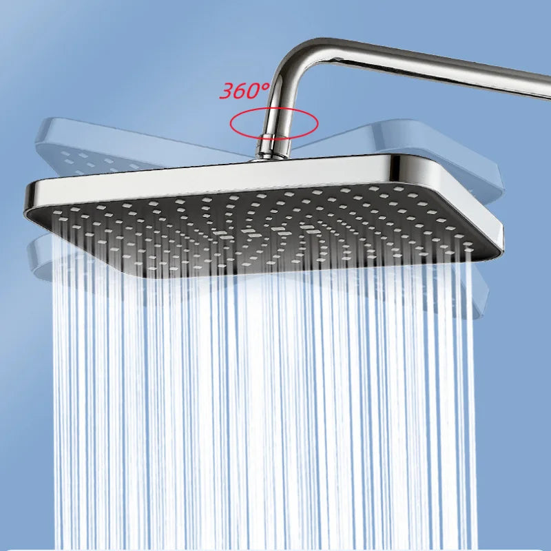 Head Large Flow Supercharge Showerhead - Improve Center