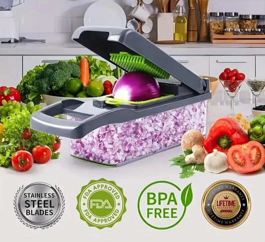 14/16 in 1 Multifunctional Vegetable Chopper - Improve Center