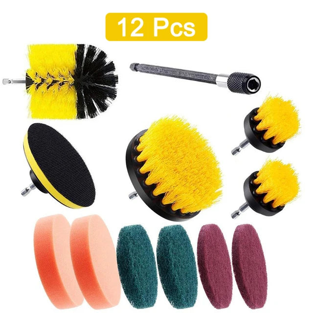 Electric Drill Brush Attachment Set - Improve Center