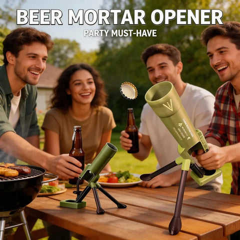 Tactical Mortar Bottle Cap Launcher & Opener