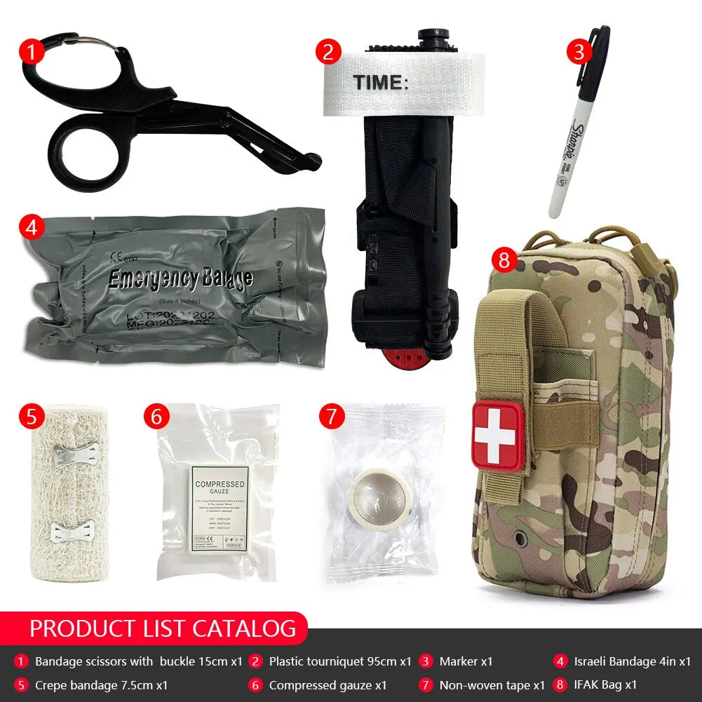 Tactical EMT First Aid Kit - Improve Center