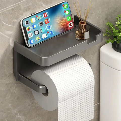 Wall Mounted Toilet Paper Holder - Improve Center