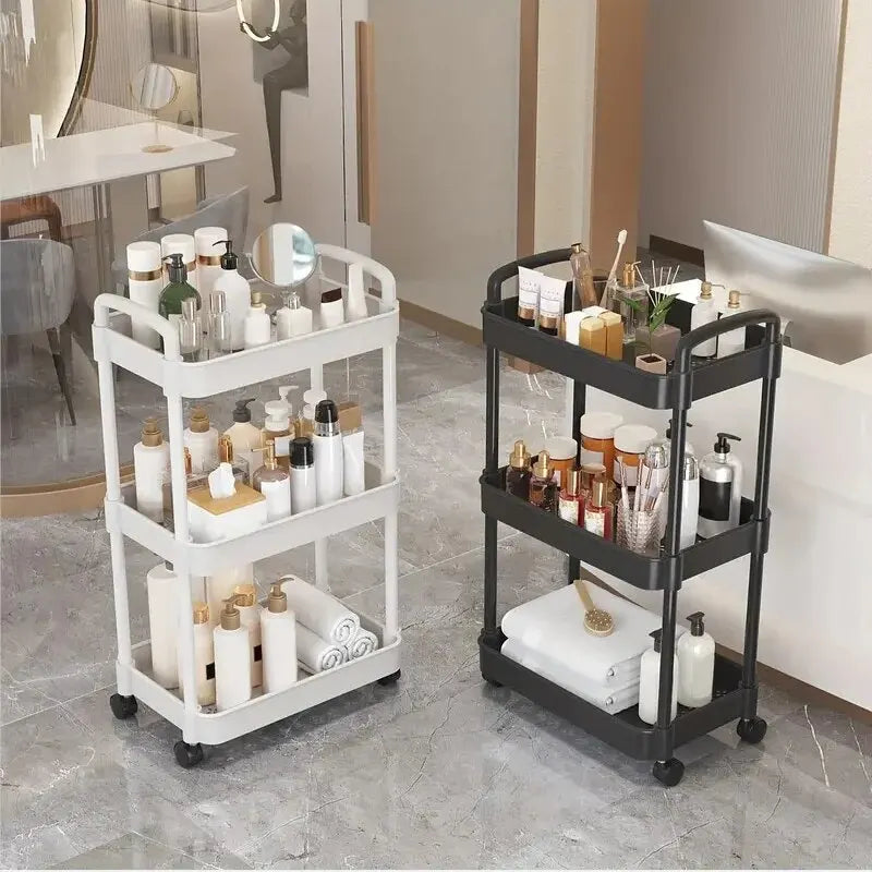 1 PC 3-Layer Rolling Plastic Storage – Improve Center