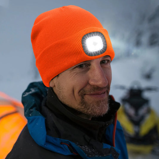 Unisex LED Beanie Hat - Improve Center