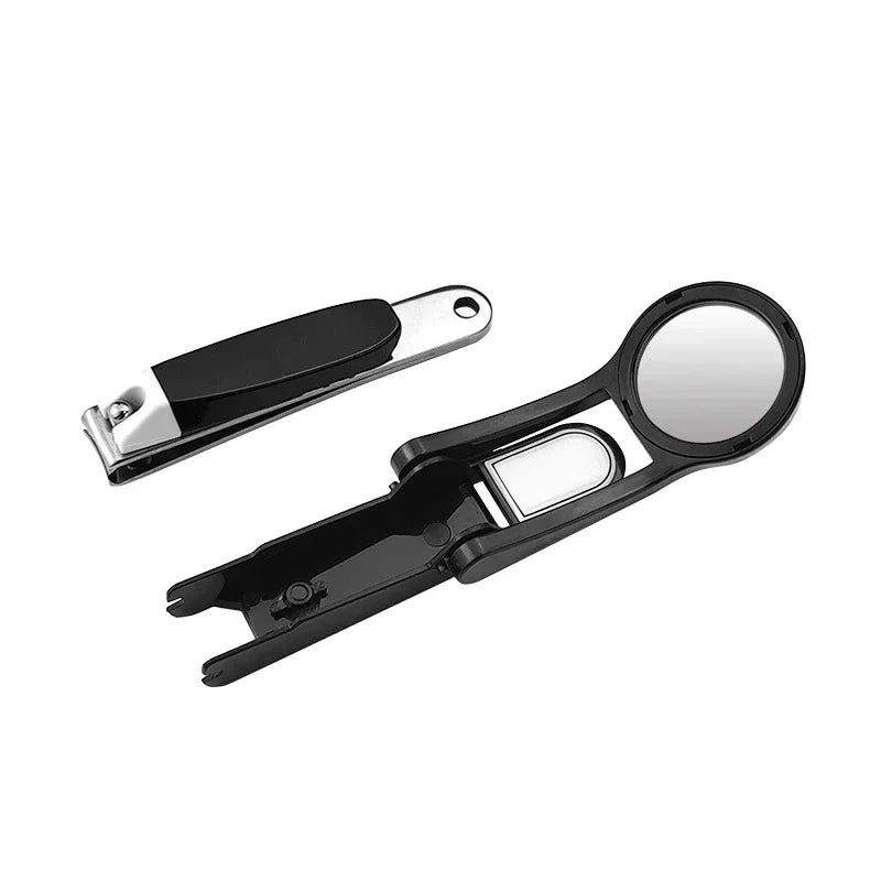 Nail Clipper with Magnifying Glass