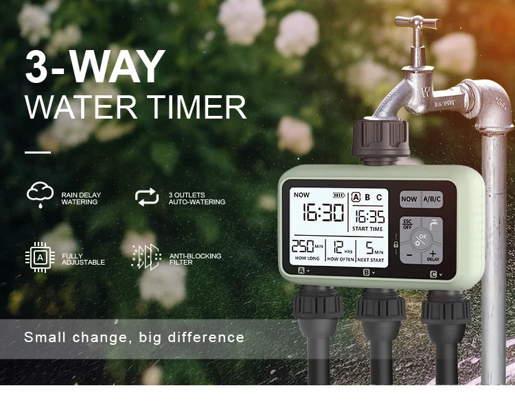 3-Zone Water Timer