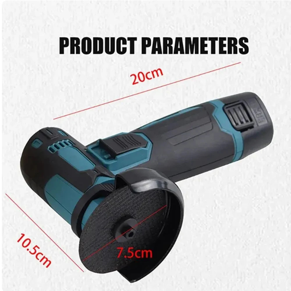 12V Mini Angle Grinder Rechargeable Grinding Tool