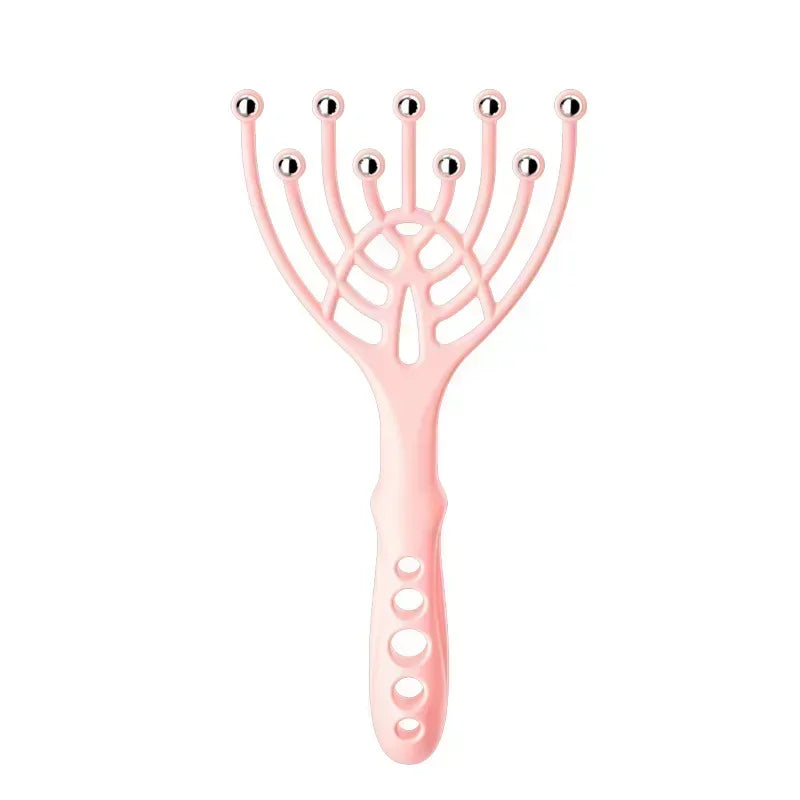 1 Pc Head Massager Scalp Neck Comb - Improve Center