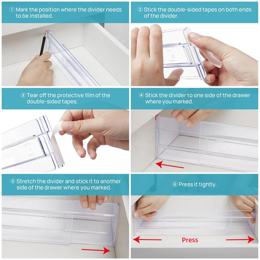 Drawer Dividers Organizers - Improve Center