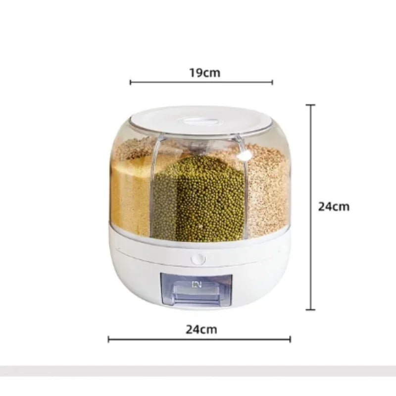 360 Degree Food Storage Box