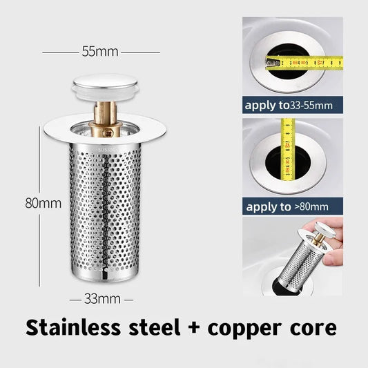 Stainless Steel Floor Drain Filter - Improve Center