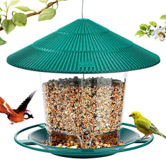 Outdoor Bird Feeder with Multiple Holes