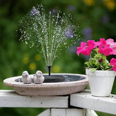 Colorful Solar Fountain for Garden