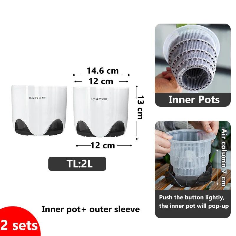 Double Layer Plant Container - Improve Center