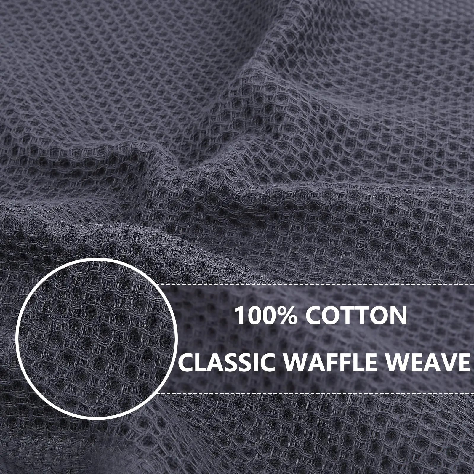 100% Cotton Waffle Weave Dish Cloths