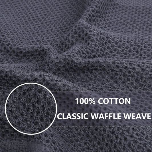 100% Cotton Waffle Weave Dish Cloths - Improve Center