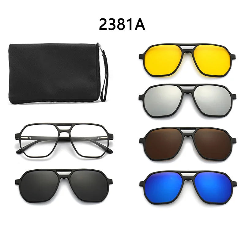 Magnetic Clip-On Sunglasses