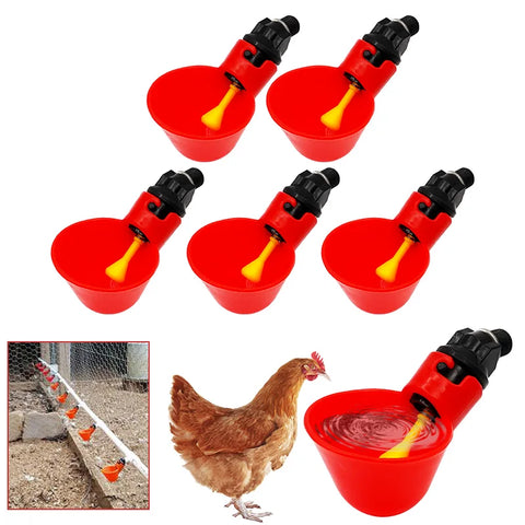 Automatic Chicken Quail Hanging Water Cups - Improve Center