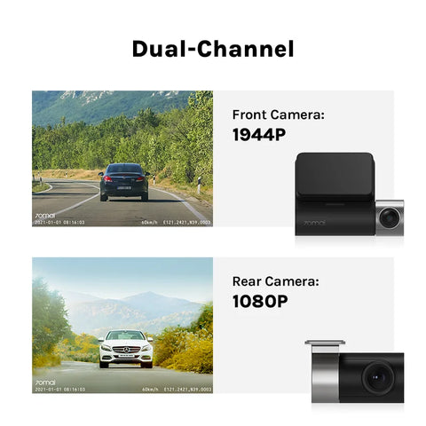 A500S 1944P ADAS GPS Camera - Improve Center