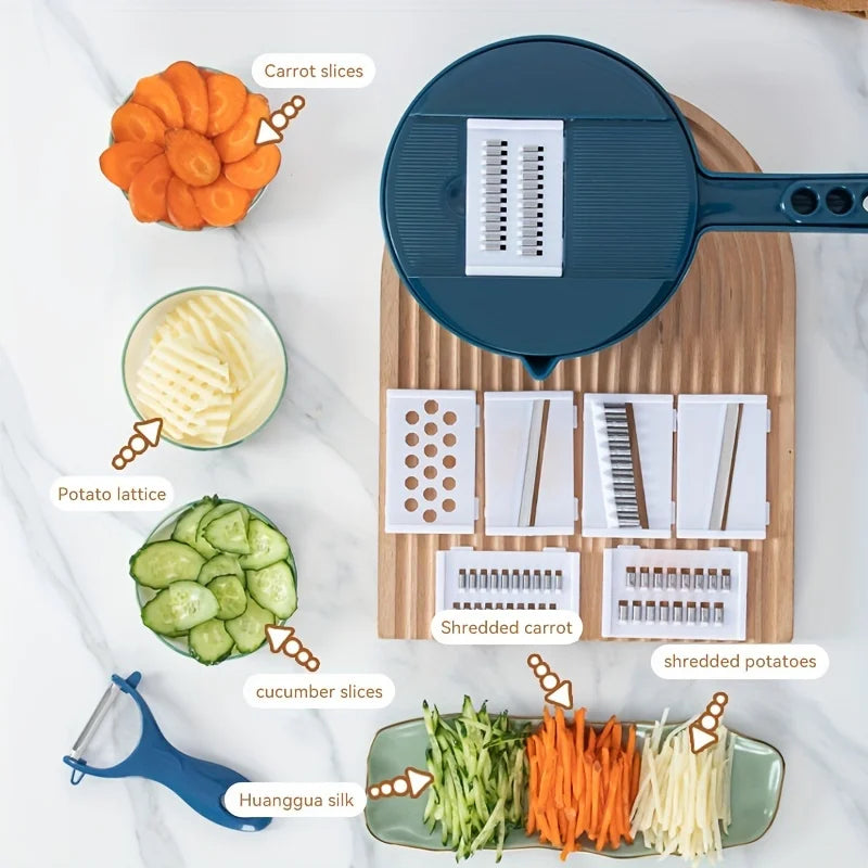 12-in-1 Multi-Functional Vegetable Cutting