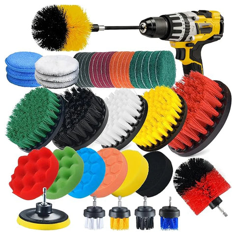 Electric Drill Brush Attachment Set - Improve Center