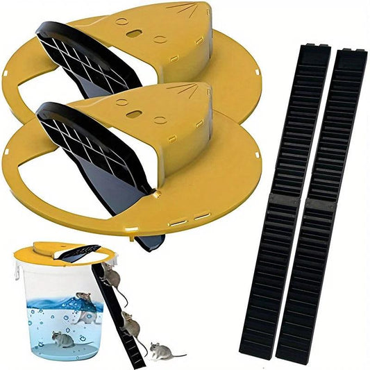 Flip & Slide Bucket Mouse Trap - Improve Center