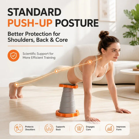 Push Up Handles For Floor Strong Spring Trainer Assist Push Up Stands For Beginners Home Workout Exercise Abdominal Strength