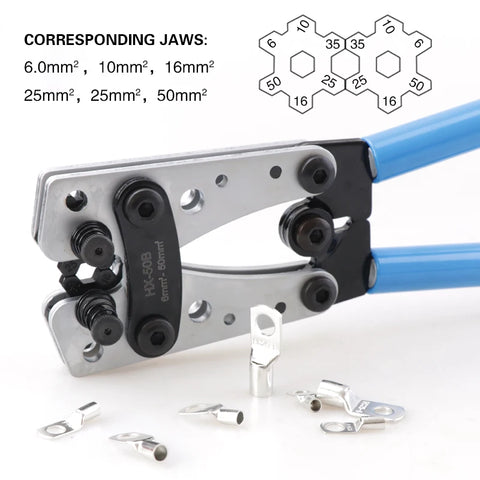 Crimper Hex Crimp Tool - Improve Center