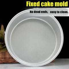 Round Cake Bakeware with Solid Bottom