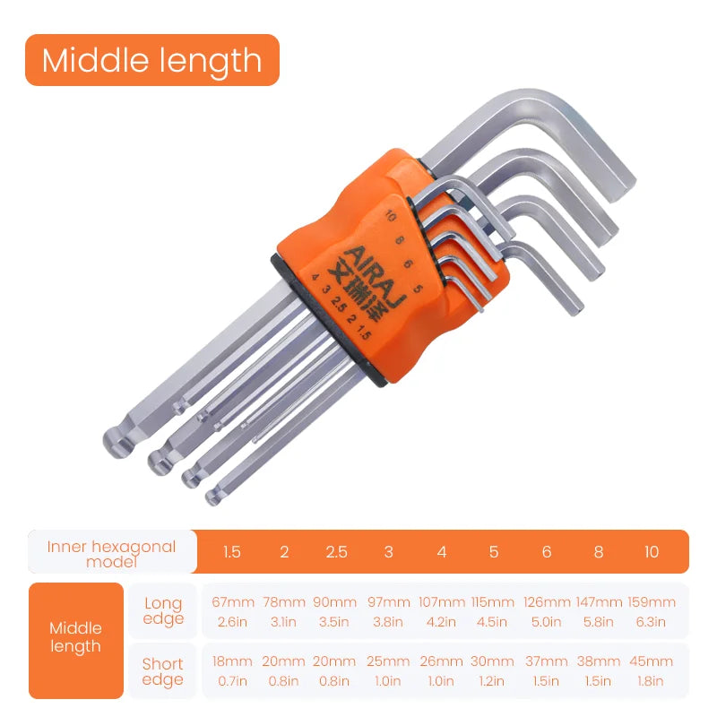 AIRAJ Allen Wrench Set - Improve Center