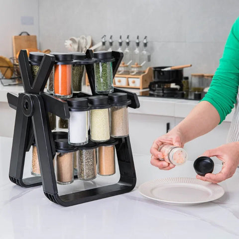 Wheel Spice Rack Set - Improve Center